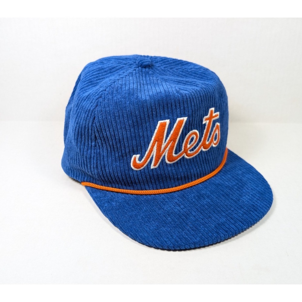 New York Mets Corduroy Rope Hat Throwback BDA Stadium Giveaway SGA Blue MLB